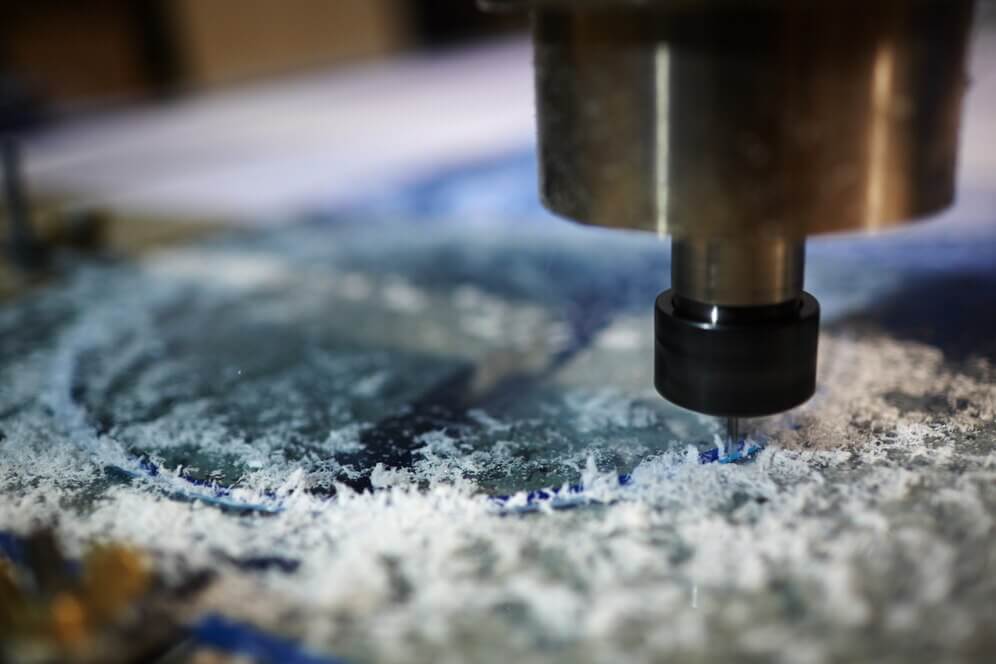 Processo di fresatura CNC